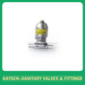 Mini valve à membrane pneumatique soudée DIN